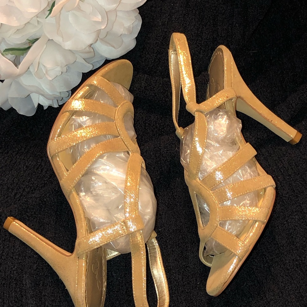 SALE: NWT Nordstrom BP Leather Slingback Sandals